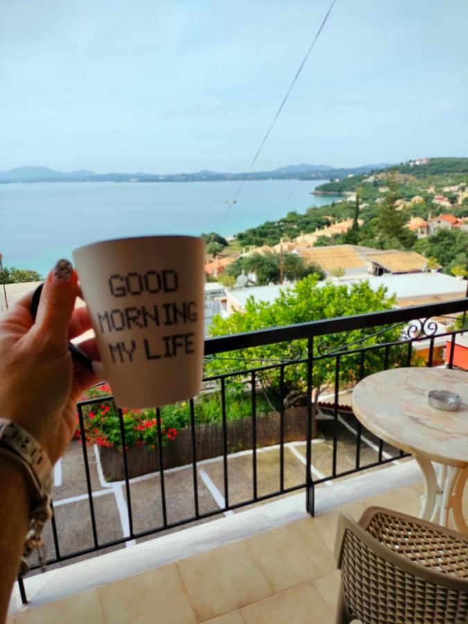 Vasiliki See View Apartments Barbati Ngoại thất bức ảnh